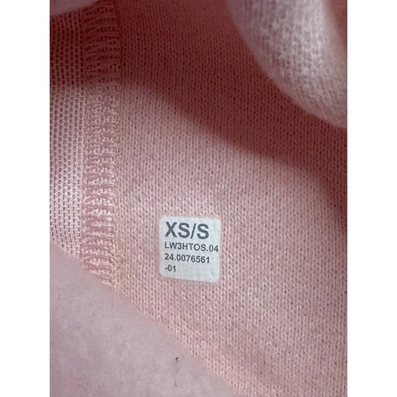 Lululemon | Scuba Oversized Half-Zip Hoodie | XS/S | Strawberry Milkshake - Picture 3 of 4